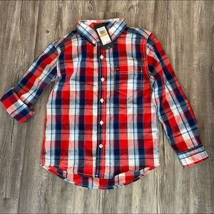 Boys long sleeve Tommy Hilfiger shirt. Size 7. Brand new with tags.